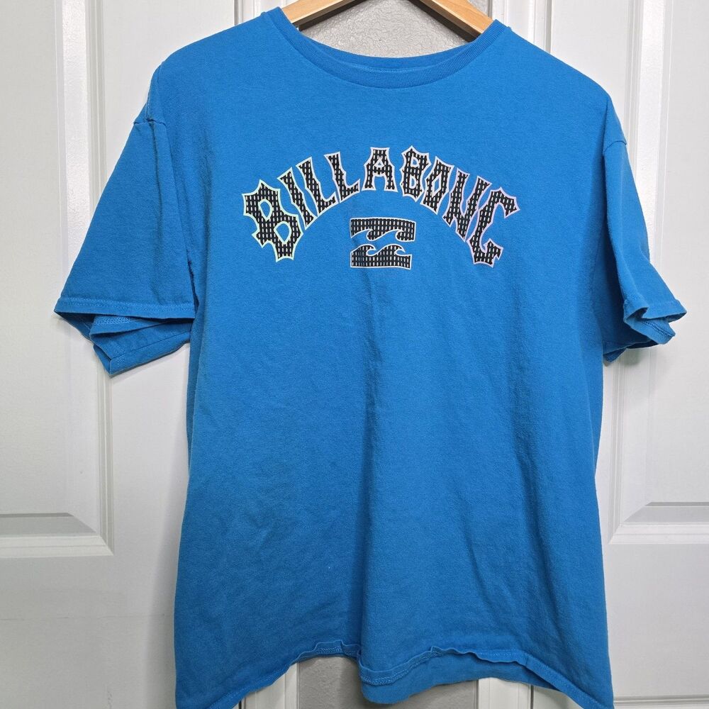 Billabong Shirt Mens 1XB Blue Graphic Surf Tee T-Shirt